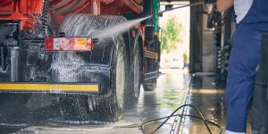 Vehicle Wash Bay Waste Water Emptying