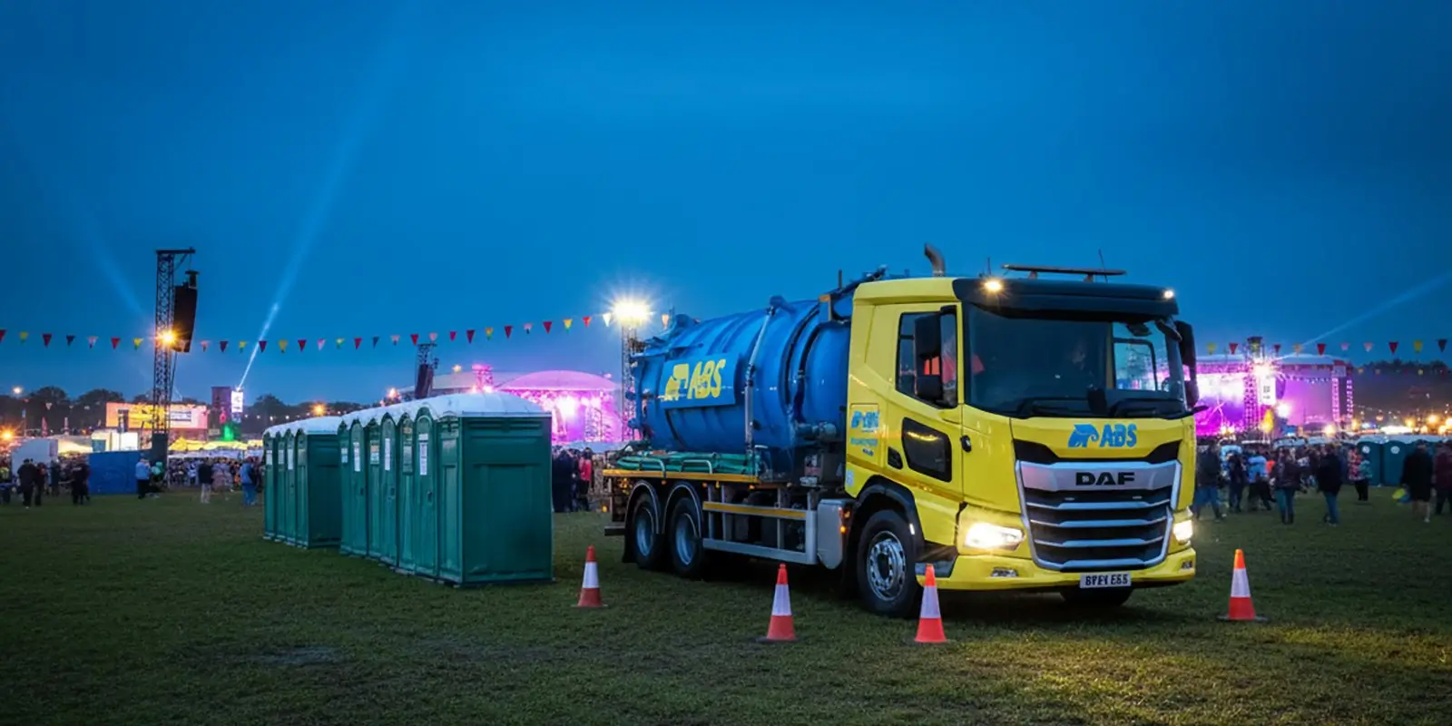 Festival Event Toilet Emptying
