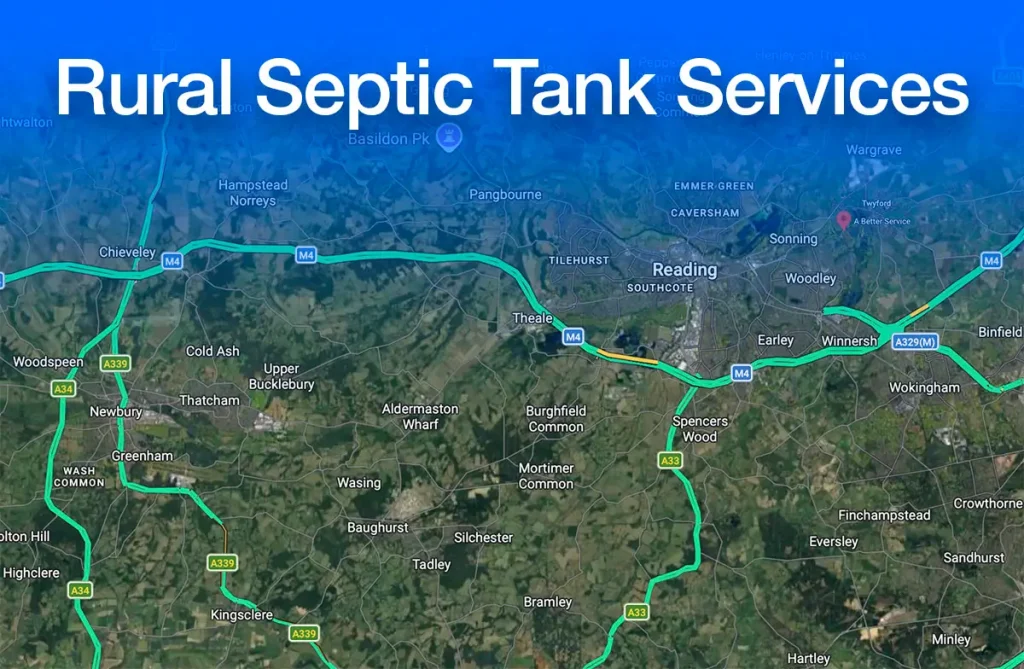 Rural Septic Tank Emptying Near Reading